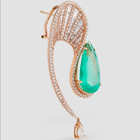 Emerald Talay Earrings - Picture 9 of 11